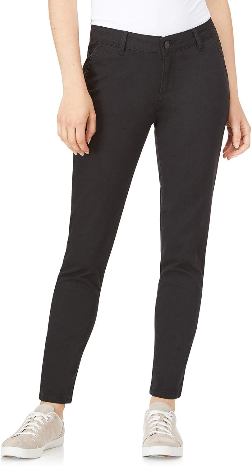 WallFlower Women's Juniors Skinny Stretch Trouser Pants