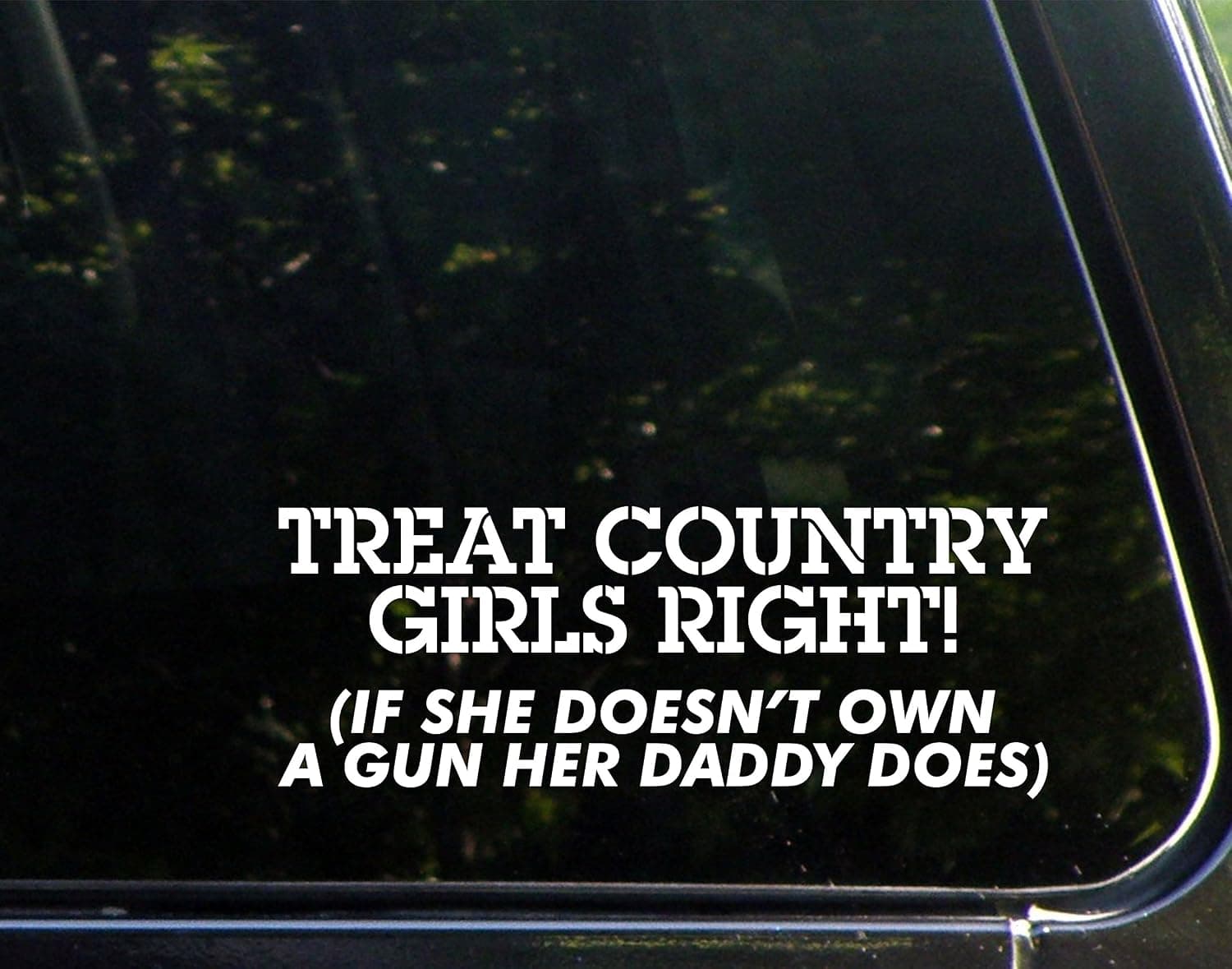 Sign Depot Treat Country Girls Right 9 Inches