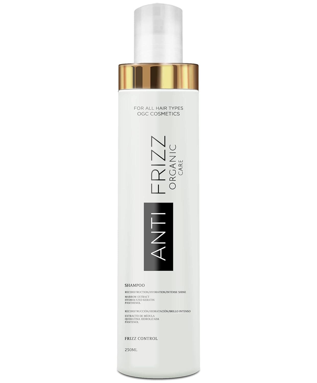 OGC Cosmetics Hair Shampoo Anti Frizz 8.5 Fl Oz - 250 Milliliters