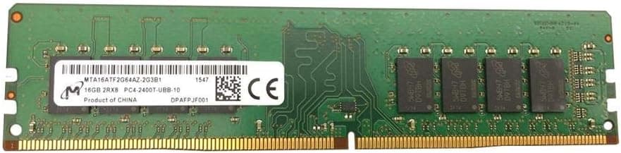 Micron 8GB PC4-19200 DDR4-2400MHz Non-ECC Unbuffered CL17 288-Pin DIMM 1.2V Single Rank Memory Module Mfr P/N MTA8ATF1G64AZ-2G3B1