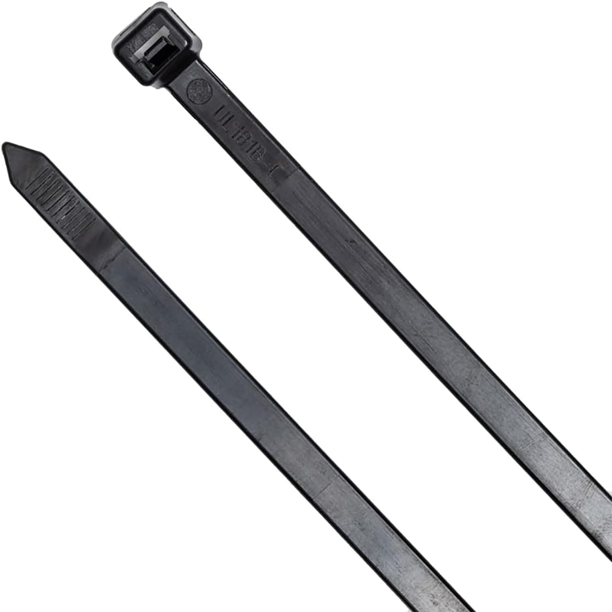 South Main Hardware 848239 32-in, 25-Pack, 175-lb, Standard Nylon Cable Tie, Black UV, 25 Piece