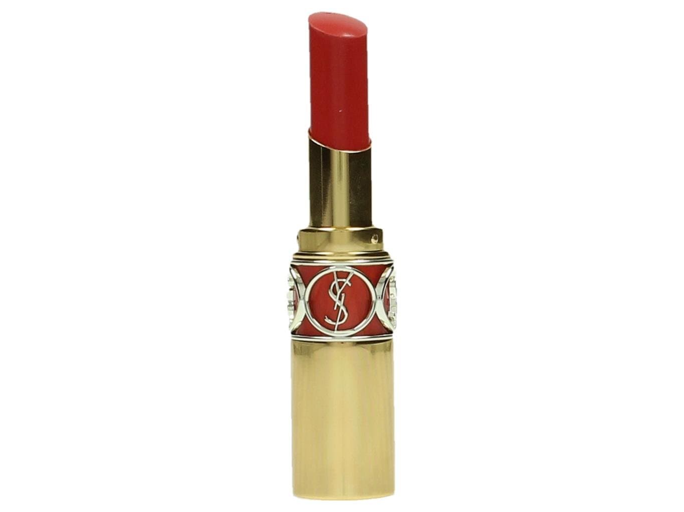 Yves Saint Laurent Rouge Volupte Shine, No.16 Orange Impertinent/Orange Majorelle, 0.15 Ounce