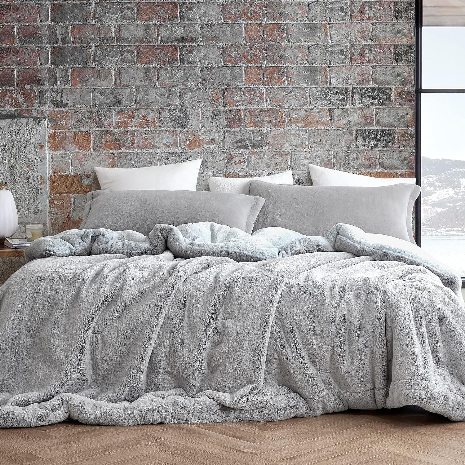 Byourbed Chunky Bunny - Coma Inducer® Oversized King Comforter - Glacier Gray