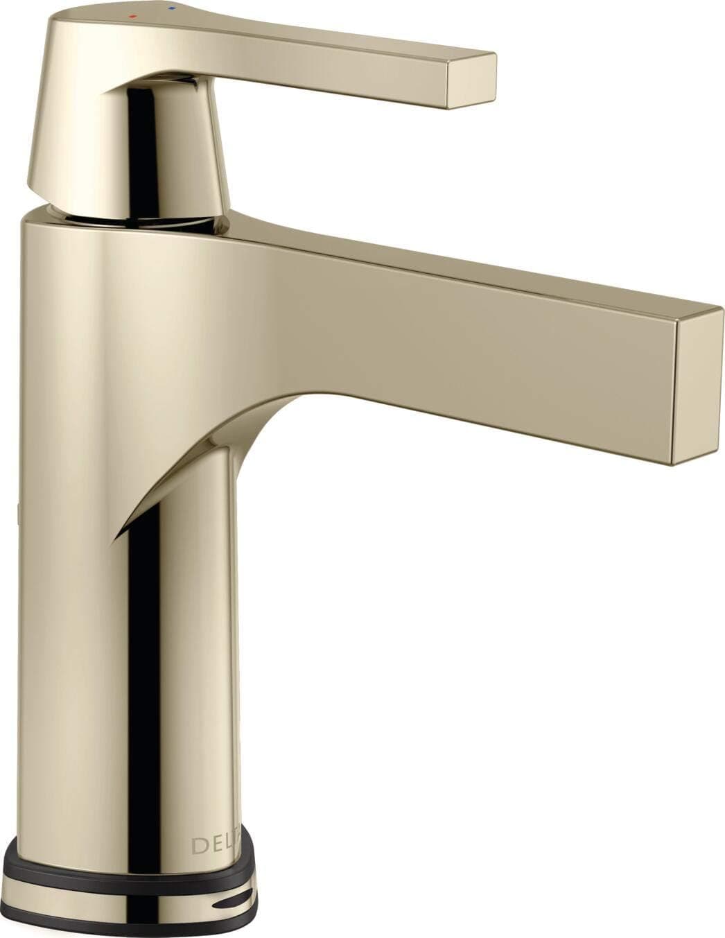 Delta Faucet 574T-PN-DST, Polished Nickel Zura Single Handle Centerset Lavatory Faucet with Touch2O.xt Technology
