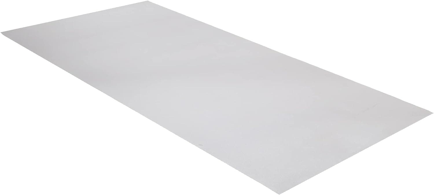 Resilia Work Bench Mat - 23.5 Inches X 71.5 Inches, Clear - Easy-to-Clean Scratch Resistant Vinyl - Garage Workbench or Table Storage - Tool Station Organization - Made in The USA