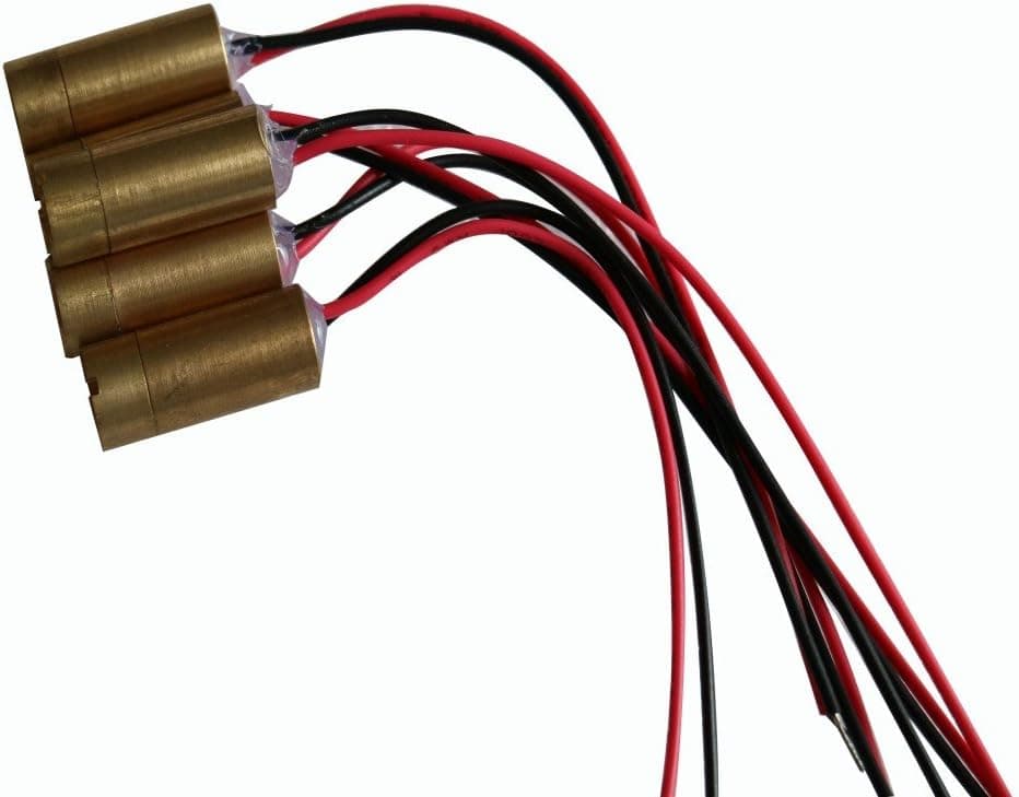 Lights88 Laser Module 650nm 5mw"Cross" Red Laser Line Generator （2 Pack)
