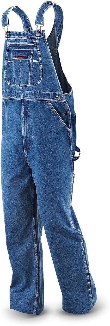 Five Brother Denim Bib Overalls