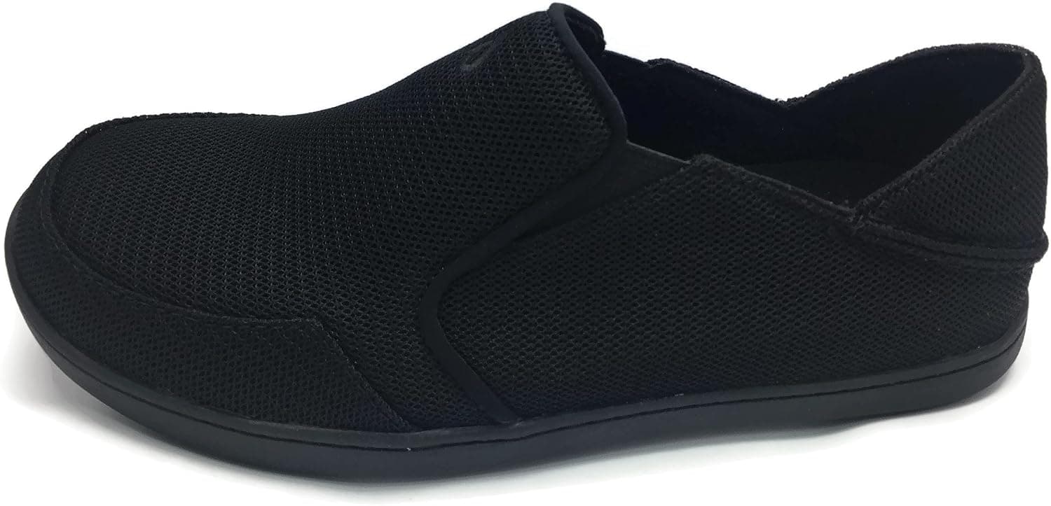 OLUKAI Nohea Mesh - Mens Casual Shoes Onyx/Onyx - 9.5
