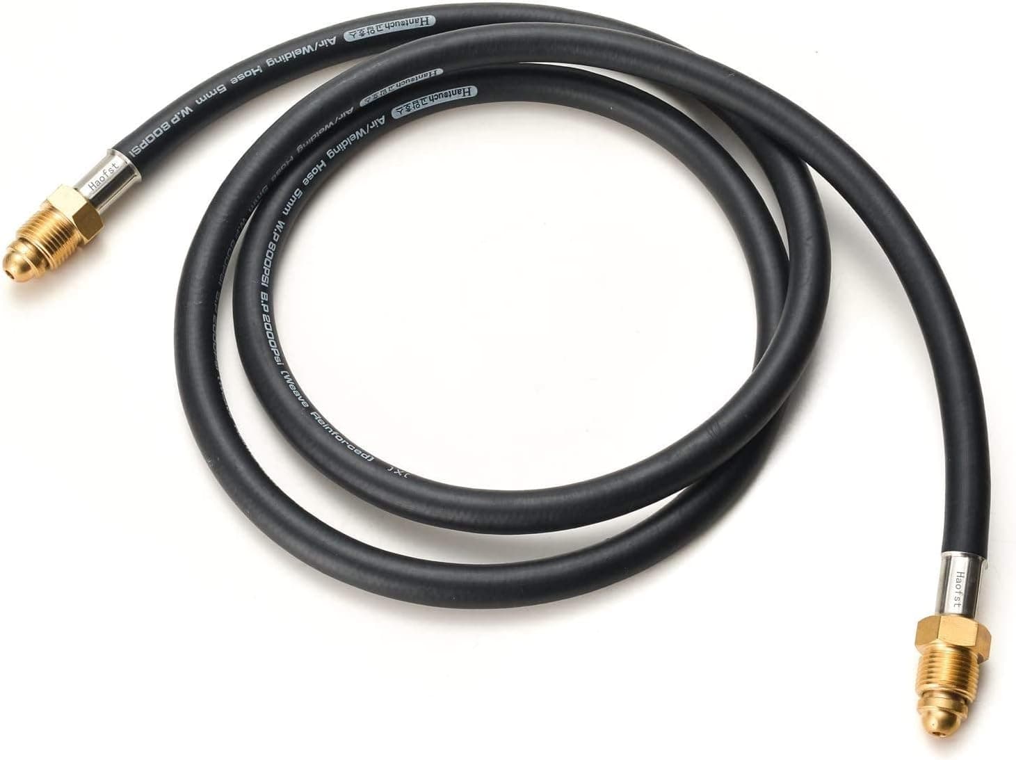 Argon CO2 Flow Meter Regulator Hose, Mig Tig, UNF5/8, 10 inch/0.83ft