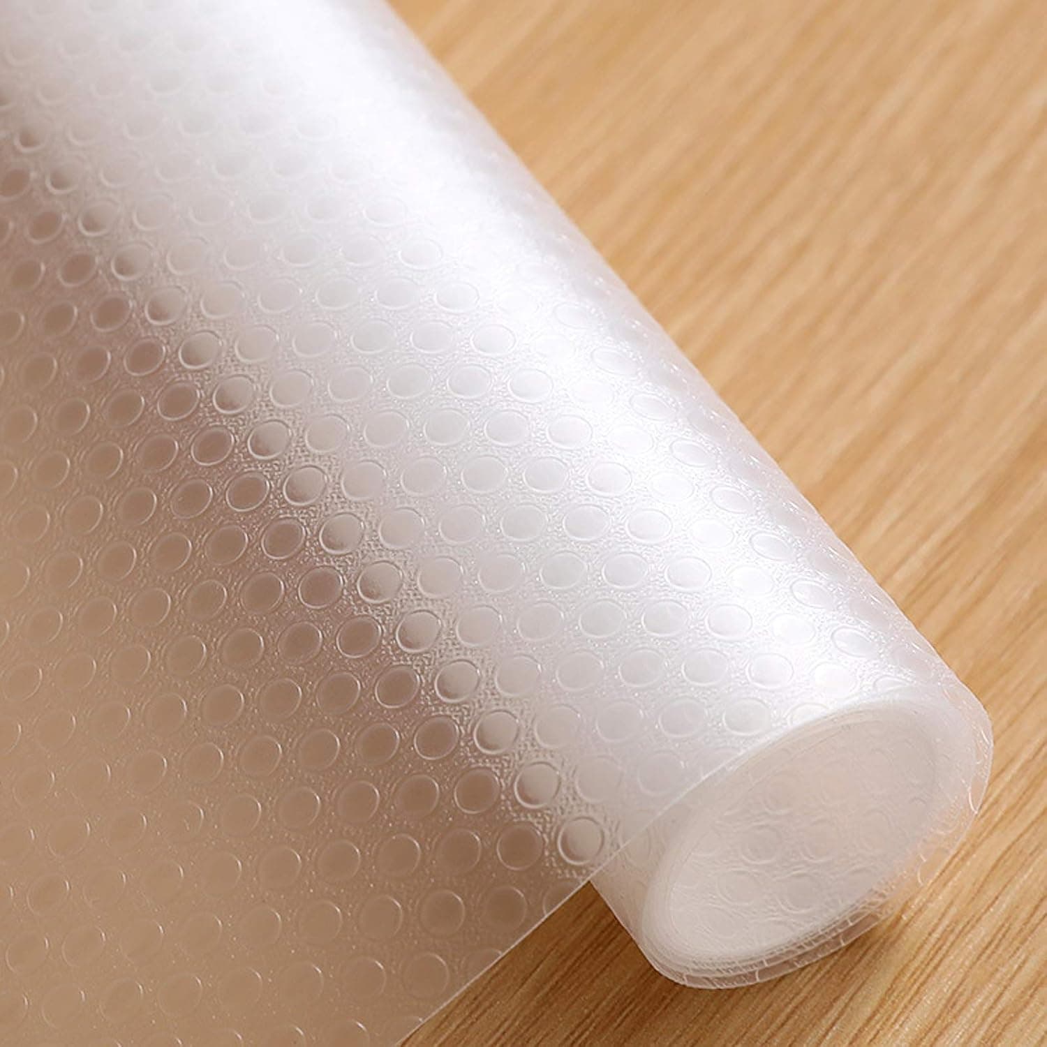 Shelf Liner,Non Adhesive Cabinet Liner,Double Sided Non-Slip Drawer Liner Cupboard Liner,Washable for Kitchen Cabinet,Shelves,Refrigerator,Storage,Desks,Shoe Rack (17.5 Inches x 5 FT)
