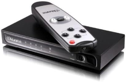 Aluratek AVW04H 4-Port HDMI Video Switch (AVW04H)