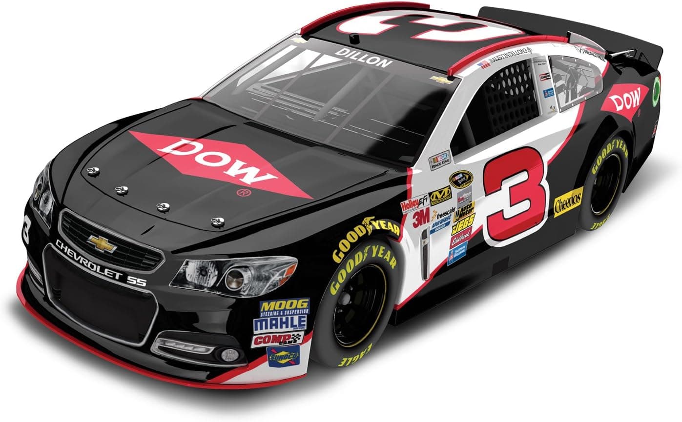 Austin Dillon #3 Dow Automotive 2014 Chevy SS NASCAR Diecast Car, 1:24 Scale HOTO