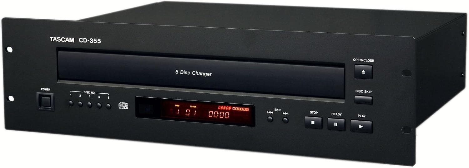 TASCAM CD355 5 Disc CD Changer (Discontinued by Manufacturer)