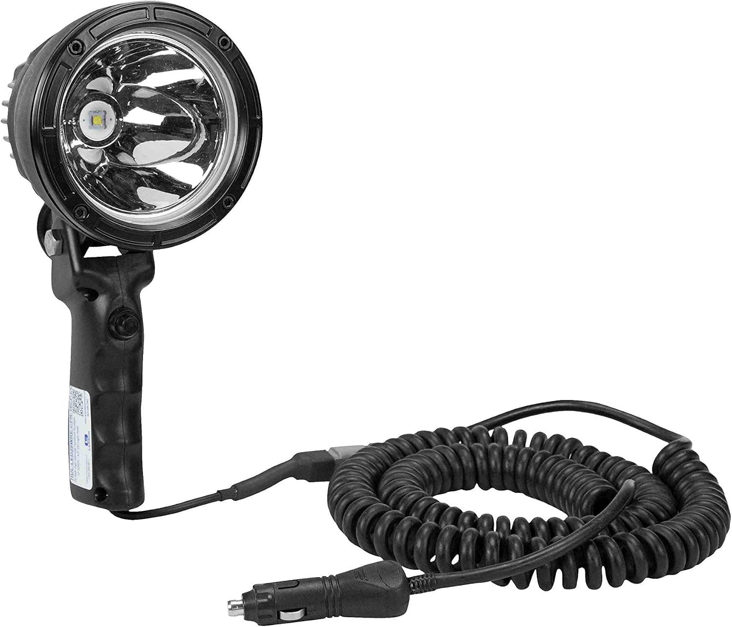 Larson Electronics HUL-LED25WRE-CPR-16CP.CC 6 Million Candlepower LED Spotlight-25 Watt Handheld Hunting Spotlight-12-32V DC-1000' Beam