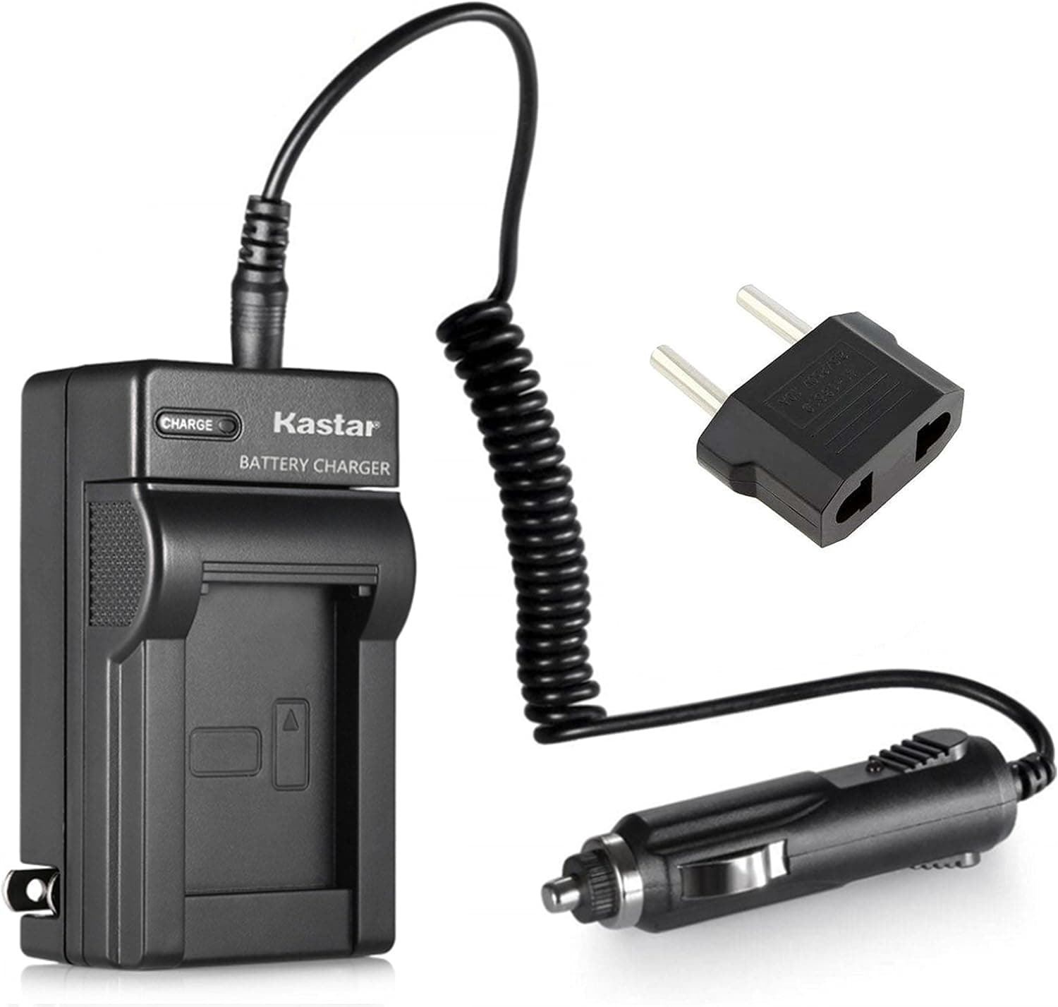 Kastar Replacement Camcorder Charger for Sony DCR-DVD403 DCR-DVD404 DCR-DVD405 DCR-DVD505 DCR-DVD602 DCR-DVD605 DCR-DVD653 DCR-DVD703 DCR-DVD705 DCR-DVD755 DCR-DVD803 and Sony NP-FP50 NP-FP70 NP-FP90