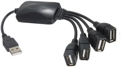 Mini High-Speed USB 2.0 4 Ports HUB Splitter for Laptop PC Notebook
