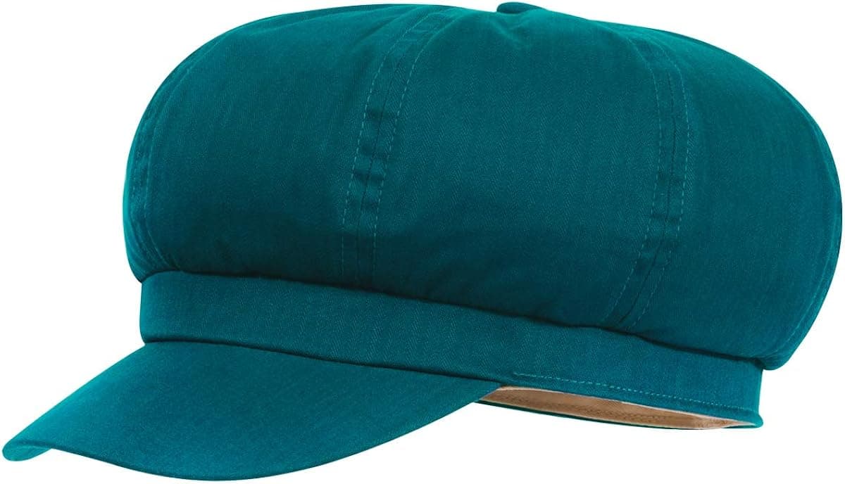 8 Panel/Newsboy Gatsby Apple Full Round Cabbie Hat/Fiddler Cap for Men Women