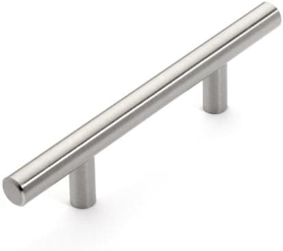 Dynasty Hardware P-1001-SN European Bar Style Cabinet Pull 5-3/4" Satin Nickel