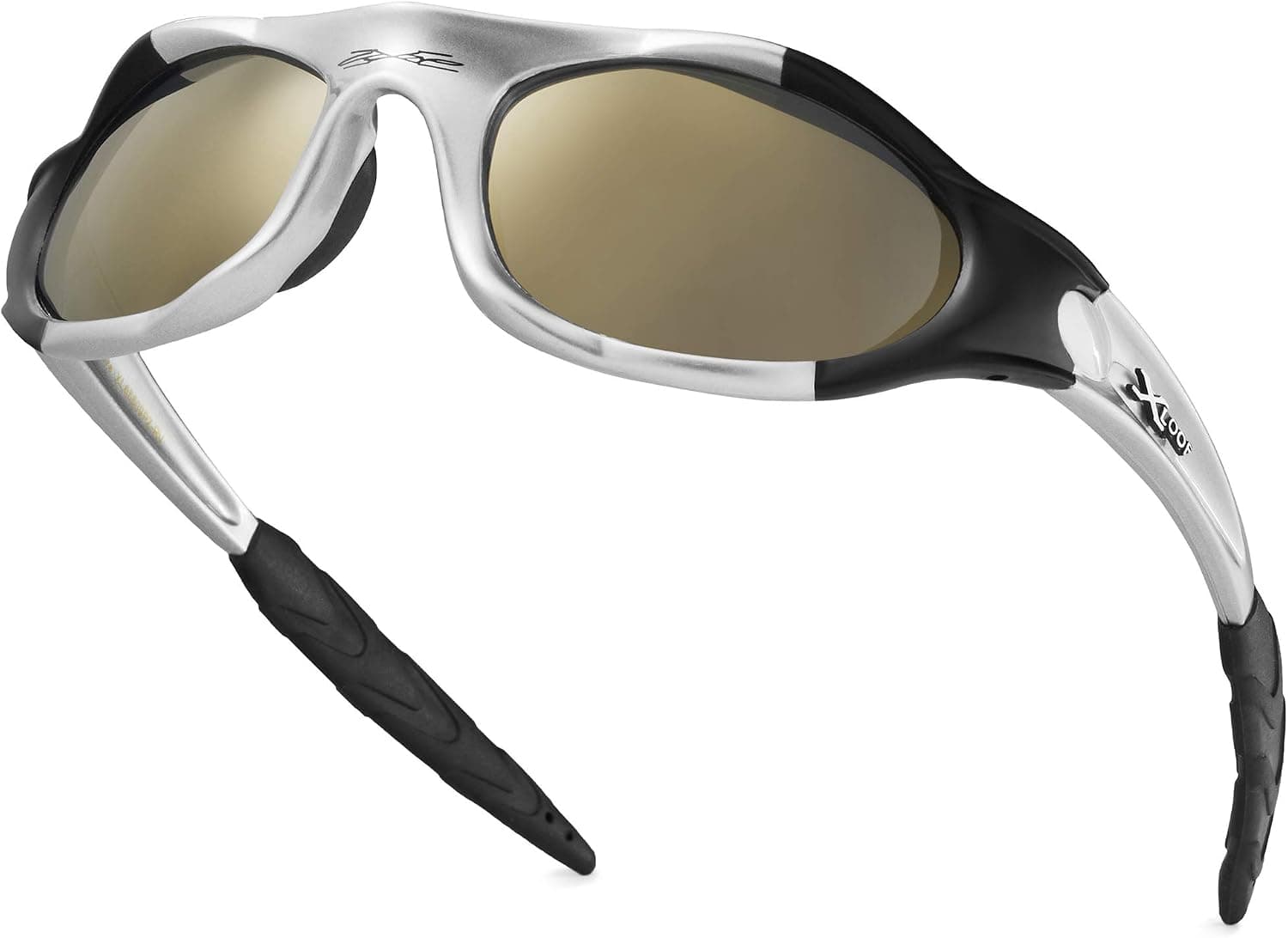 X LOOP Youth Sports Polarized Sunglasses for Boys Kids Teens Age 8-16 Baseball Wrap Around UV400 Glasses