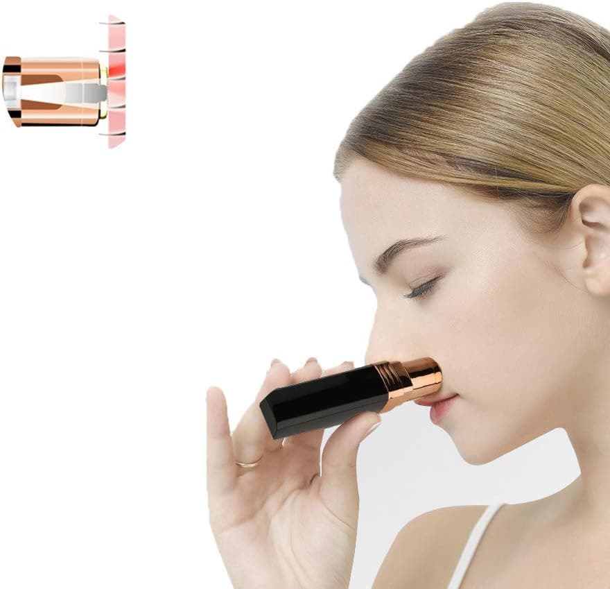 Stickit Graphix Facial Hair Razor Painless Hair Remover for Women Face Legs Bikini Area (Black)