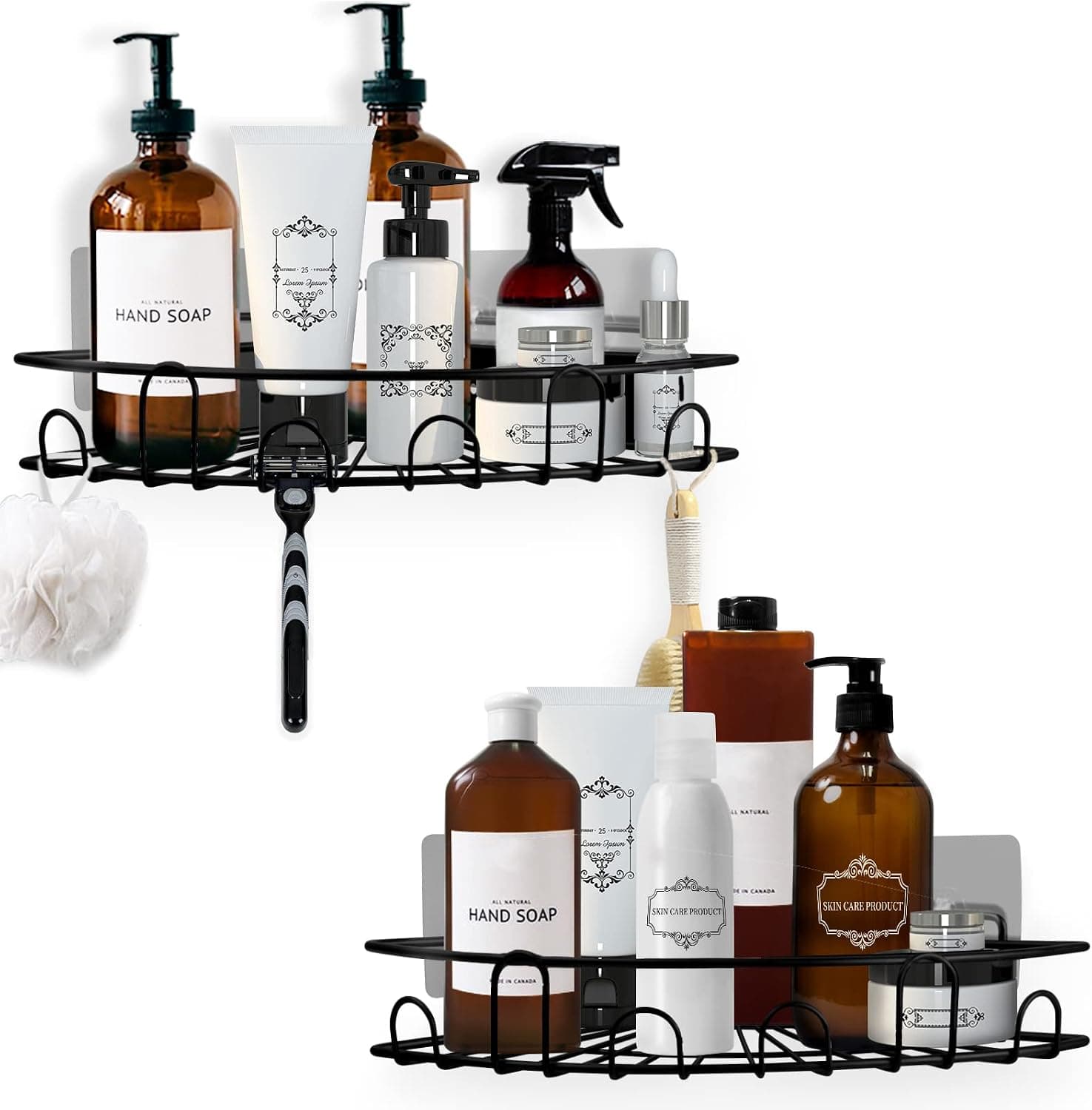 Luxsego Hanging Toilet Paper Holder with Ratchet System