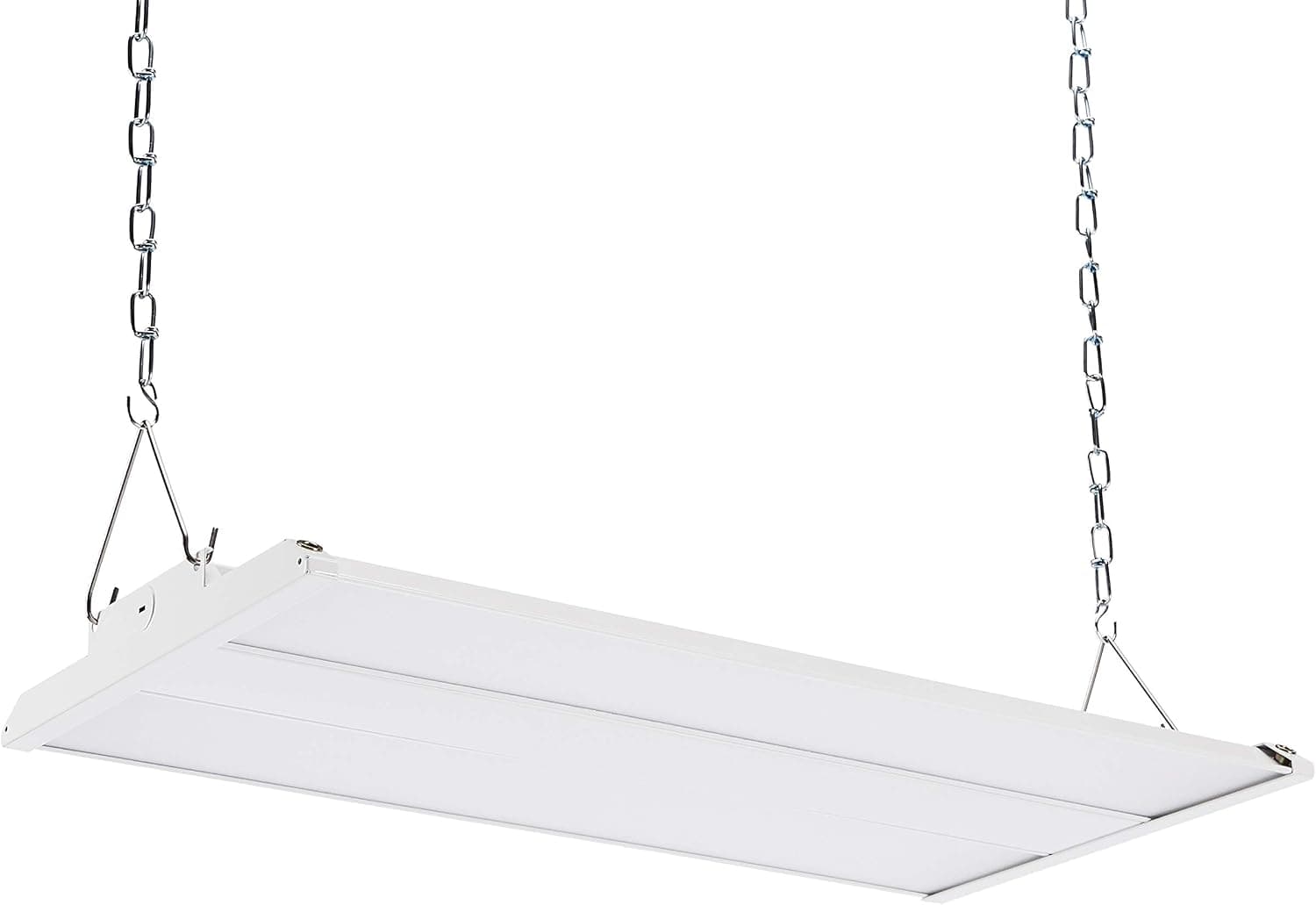 AmazonCommercial LED Linear High Bay, 174 Watt, 50000 Hours, Dimmable 0-10V, 23000 Lumens, ETL and DLC Certified, Daylight, 1-Pack