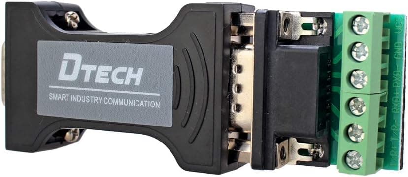 DTECH RS232 to RS485 / RS422 Serial Communication Data Converter Adapter Mini-Size