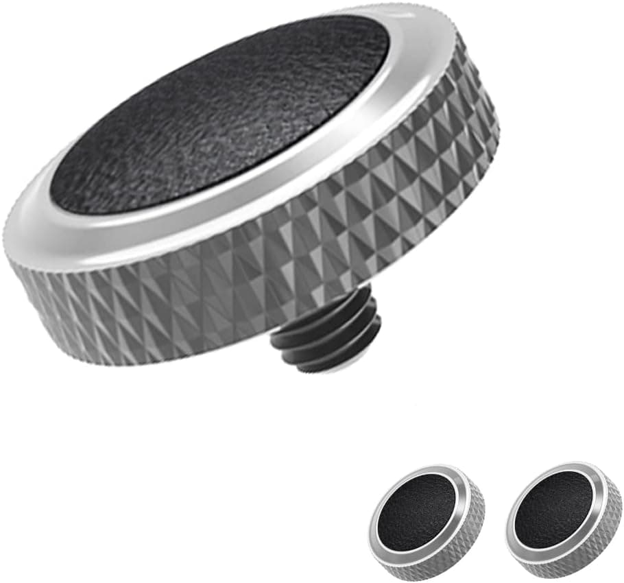 JJC Camera Soft Release Button, Shutter Button for Fuji Fujifilm X-T5 X-T4 X-T3 X-T2 X-T30 X-T30 II X-T20 X-PRO3 X100V X100F X-E4 X-E3 Sony RX1R II RX10 IV III Leica M10 M9 Nikon Df F3-2 Pack