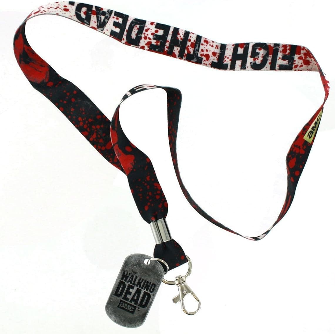 1 X Walking Dead Fear Living Fight Dead Lanyard