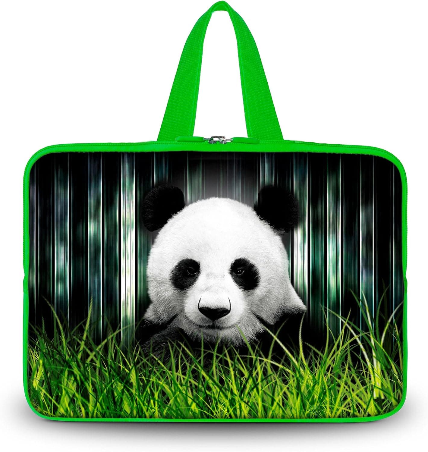 OHS14-018 NEW Fashion CUTE Panda 13.7" 14" 14.1" 14.2" 14.4" Inch Laptop Netbook Computer Tablet PC soft Neoprene Handle Sleeve bag Case Carrying cover pouch Holder Protection for Lenovo Thinkpad T410 /Y470 Y480/ASUS A43 N46 X84/ACER ASPIRE V5 /Dell Latitude E6420 HP EliteBook 6930P HP ProBook 14" /Samsung 530 Q470 Q460 TOSHIBA 800/SONY EG3/ACER/Thinkpad E420 Laptop Ultrabook Chromebook Laptop Notebook