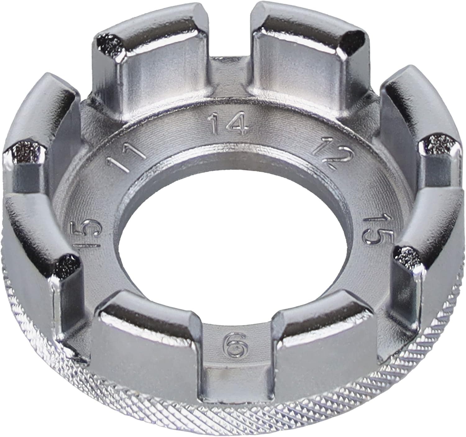 CyclingDeal Premium Bike Bicycle Wheel Spoke Wrench Tool - Wider Size Selection Anti-Skid - Size: 9/10/11/12/13/14/15