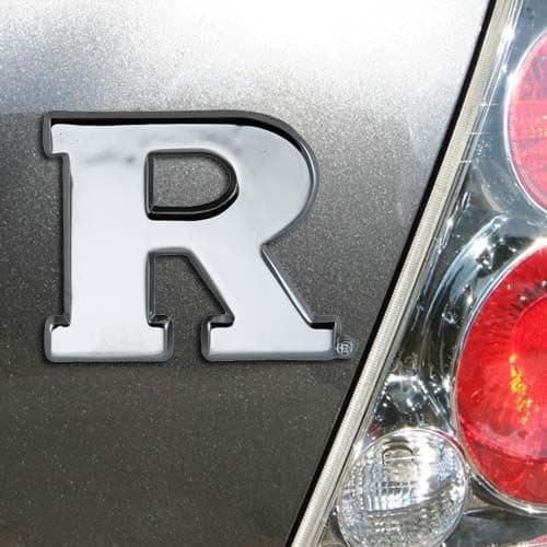 Football Fanatics NCAA Rutgers Scarlet Knights Chrome Auto Emblem