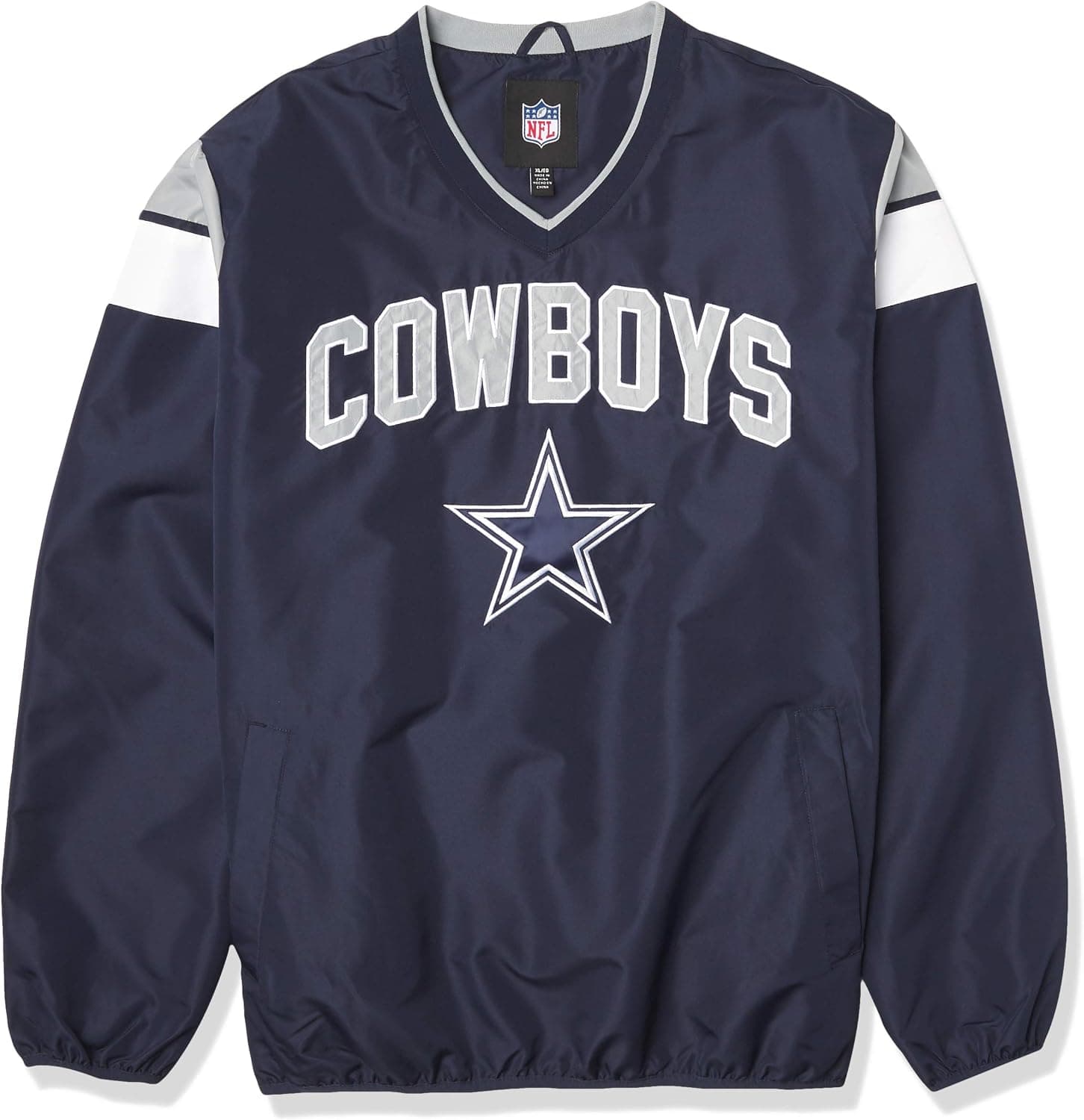 Dallas Cowboys NFL Mens 12Th Man V-Neck Pullover