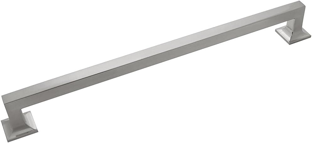Hickory Hardware P3027-SN Studio Collection Pull, 12 Inch Hole Center, Satin Nickel