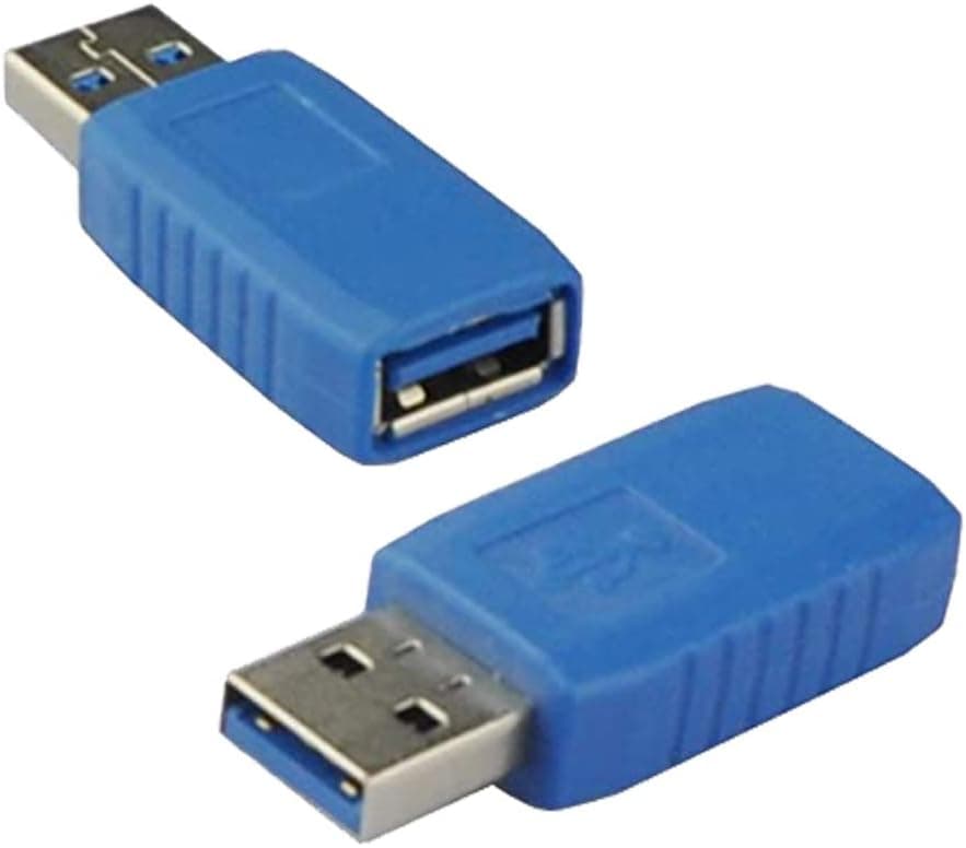 Seadream 2Pack USB 3.0 Type-A Male to Female Coupler Extender Connection Adapter
