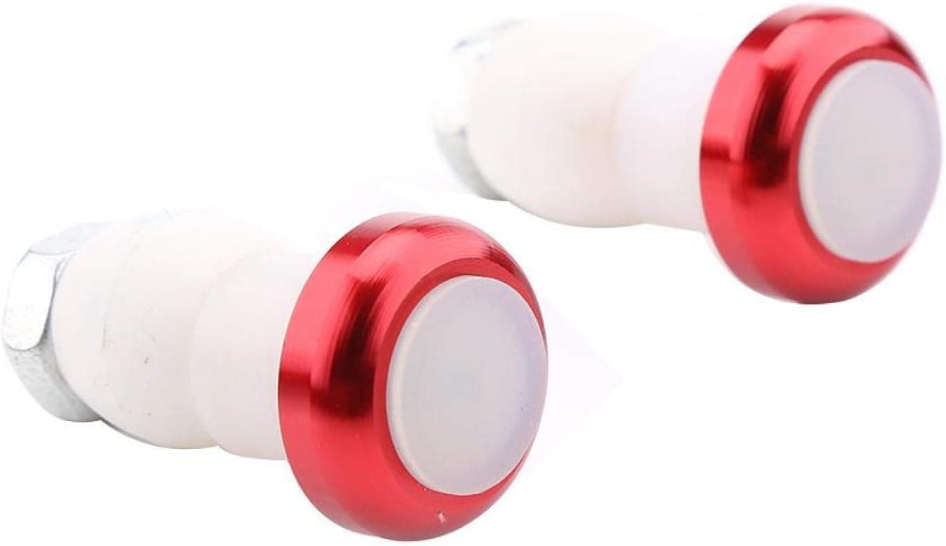 Handlebar Indicator Light Bike Turn Signal Light Grip Bar Plug Strobe Side Marker End Handle Bar Grip Plug Side Marker Lamp Accessory