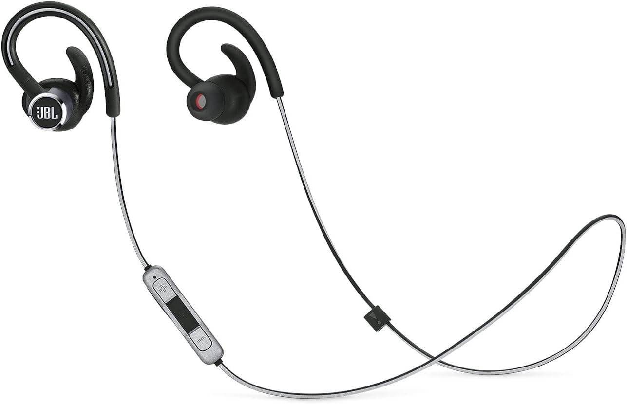 JBL Reflect Contour 2.0 - In-Ear Wireless Sport Headphone with 3-Button Mic/Remote - Black