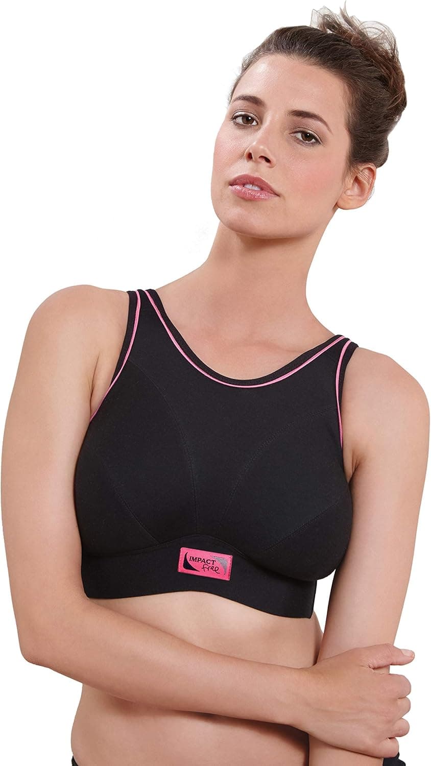 Royce Lingerie Women's Impact Free Cotton Sports Bra