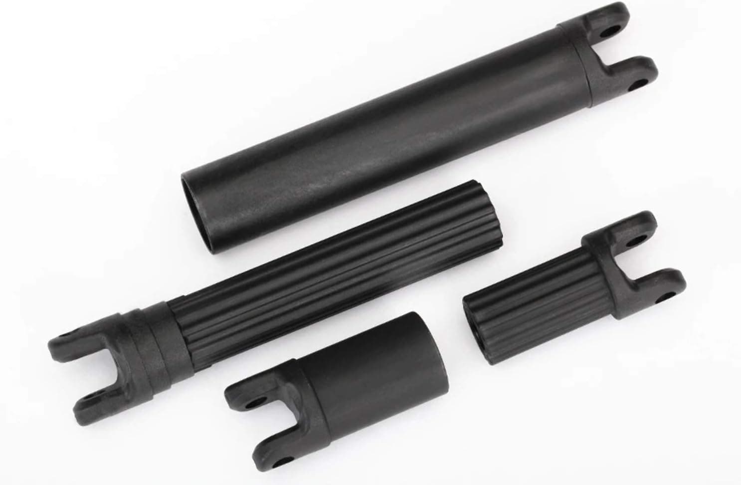 Traxxas 8655 Center Telescoping Half Shafts, Black