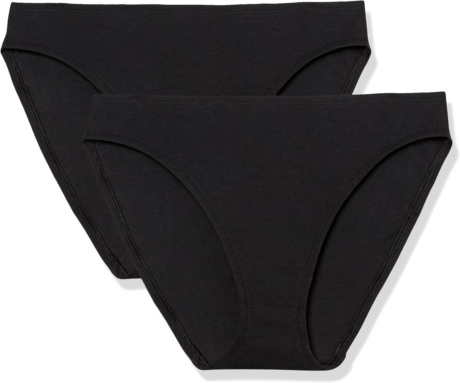 Amazon Aware Women's Super Soft Cotton Bikini Brief Underwear, Pack of 2
