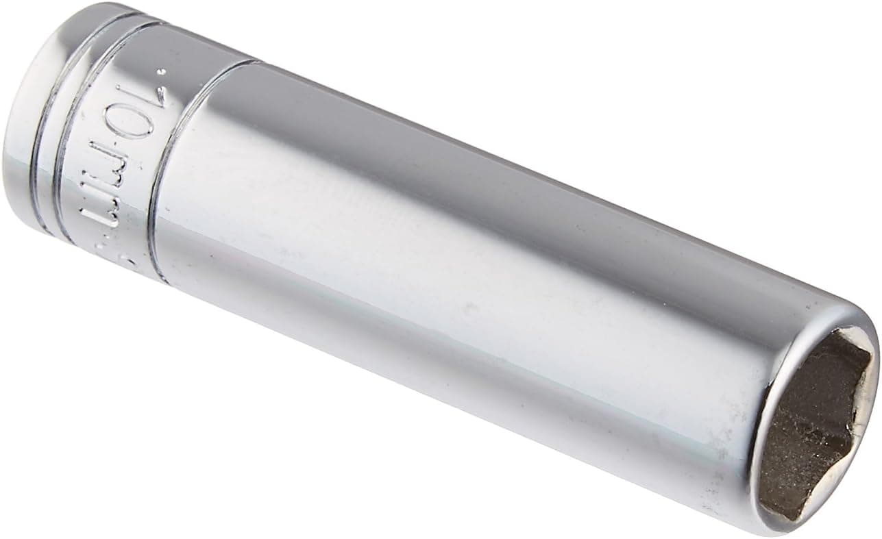 SK Tools USA 1/4-inch Drive - 10mm - Deep 6-Point Chrome Socket - 41706