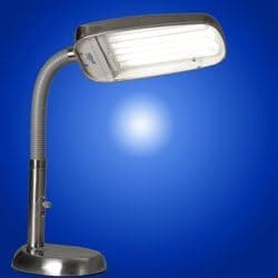 BlueMax 70w Full Spectrum Dimmable Desk Lamp - Nickel
