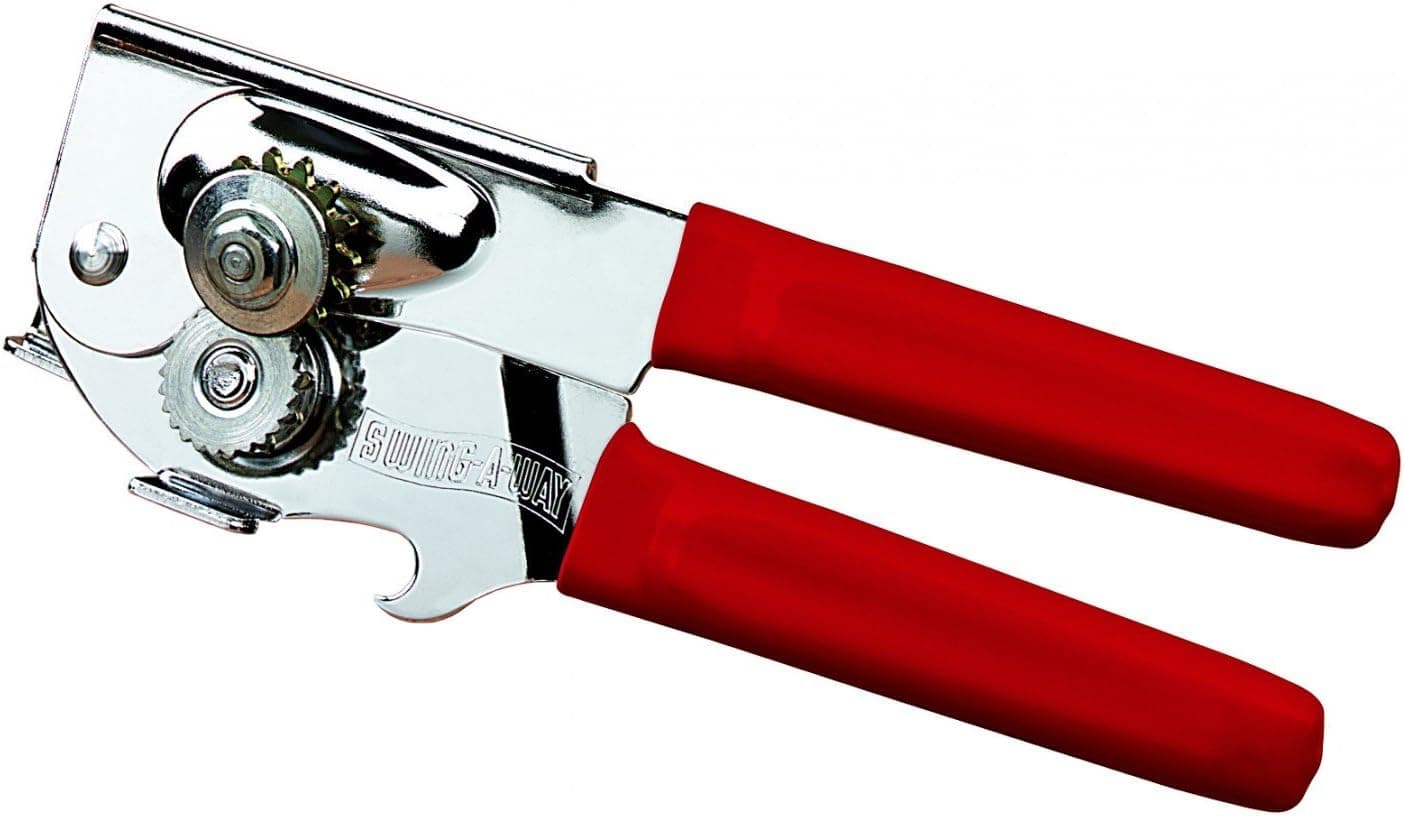 Swing-A-Way 107BK Compact Can Opener (Red)