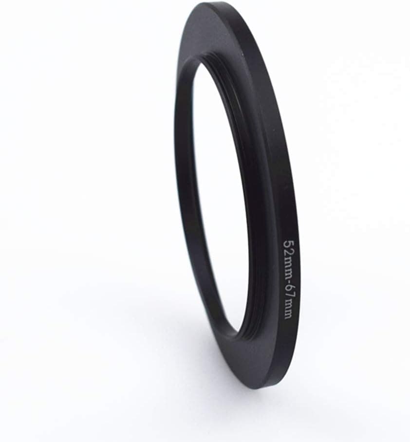 Universal 52-67mm /52mm to 67mm Step Up Ring Filter Adapter for UV,ND,CPL,Metal Step Up Ring Adapter