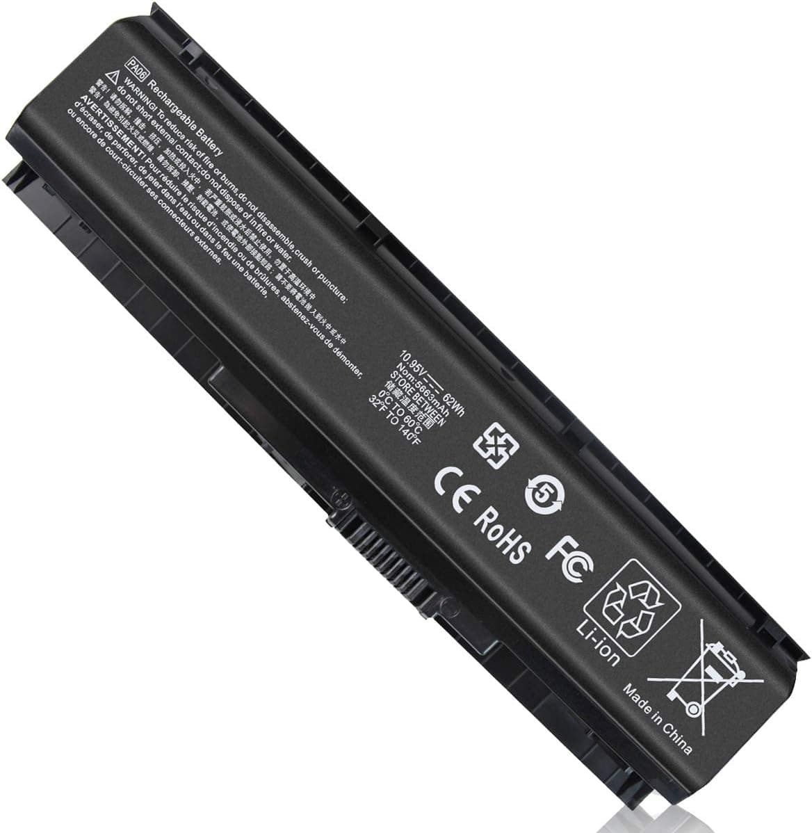 Gomarty PA06 Laptop Battery Compatible with HP Omen 17 17-w 17-ab200 17t-ab00 Series 17-w000 17-w200 17-ab000 17t-ab200 849571-221 849911-850 HQ-TRE HSTNN-DB7K PA06062 TPN-Q174
