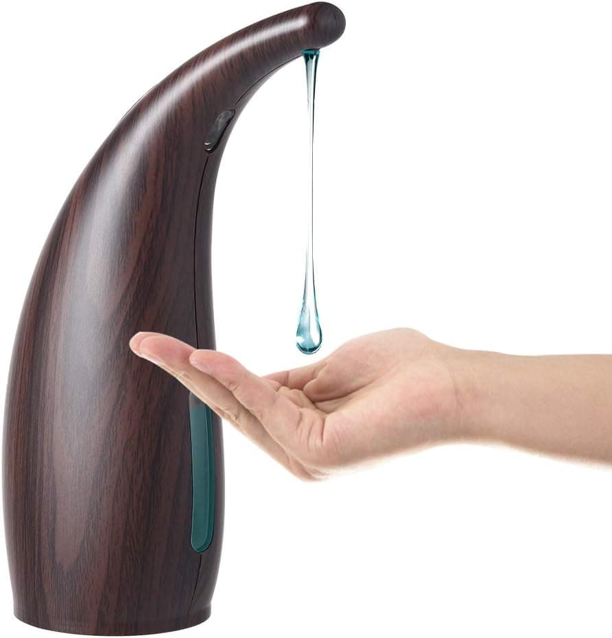 GENNISSY 10.25oz/300mlTouchless Bathroom Dispenser Smart Sensor Liquid Soap Dispenser for Kitchen Hand Free Automatic Soap