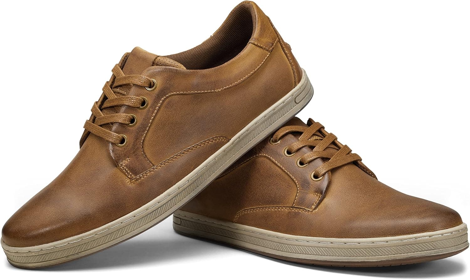 Jousen Men's Fashion Sneakers Leather