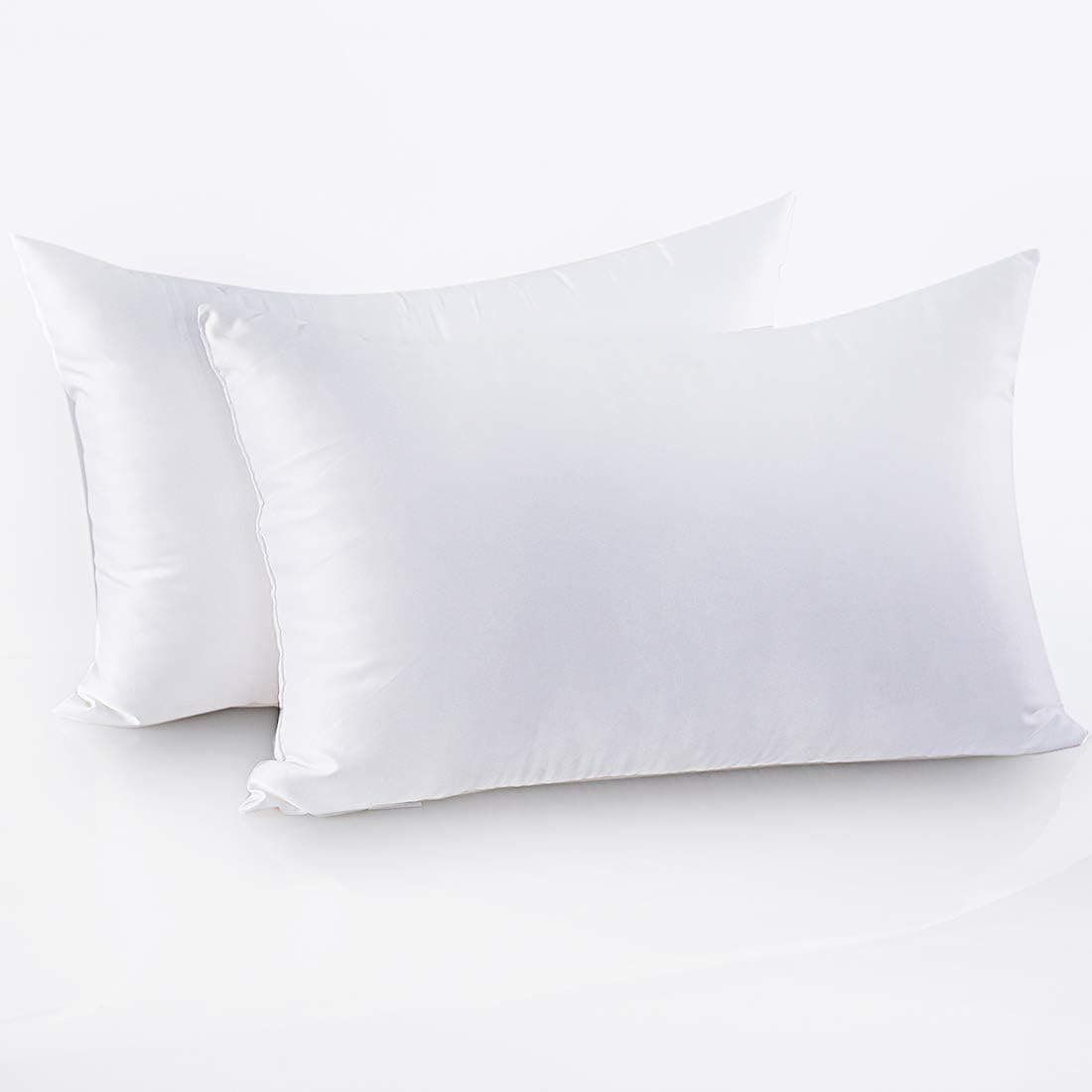Gel Pillows 2 Pack for Sleeping Premium Plush Fiber , Luxury Quality Bed Pillow for Home & Hotel Collection (Standard)