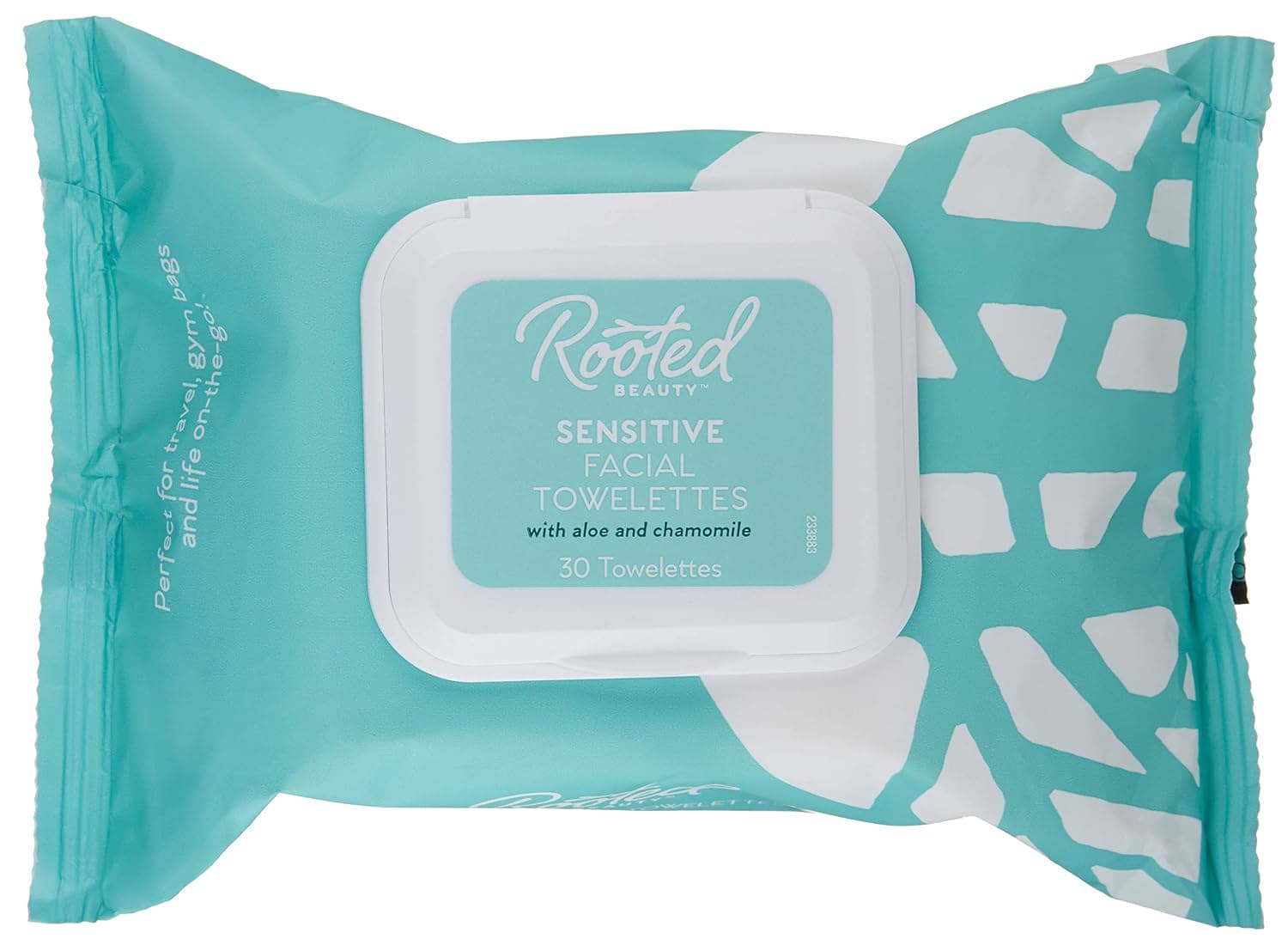 Rooted Beauty Sensitive-Skin Facial Towelettes, 30 Count