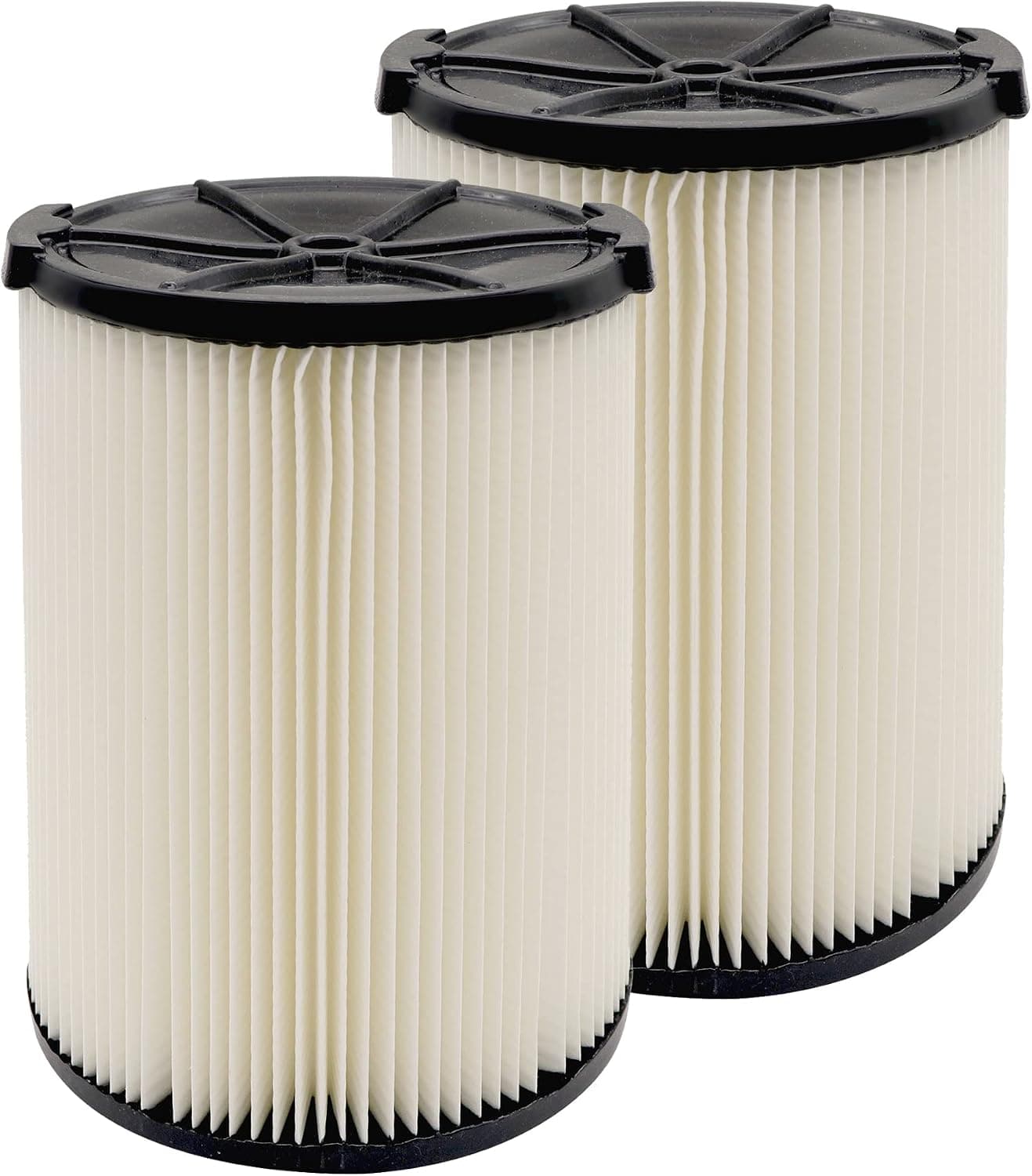 VF4000 General Standard Replacement Filter for ridgid 72947 Wet Dry 5 to 20 Gal Shop vac, 2 Pack